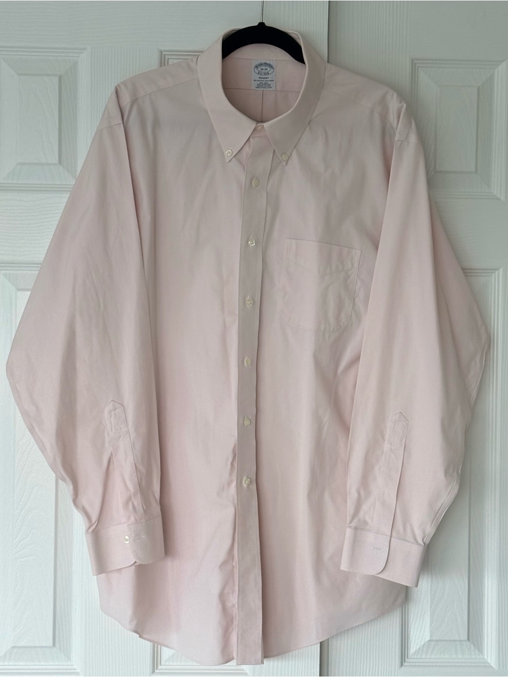 Brooks Brothers Regent Men's Pink Button-Down Dress Shirt